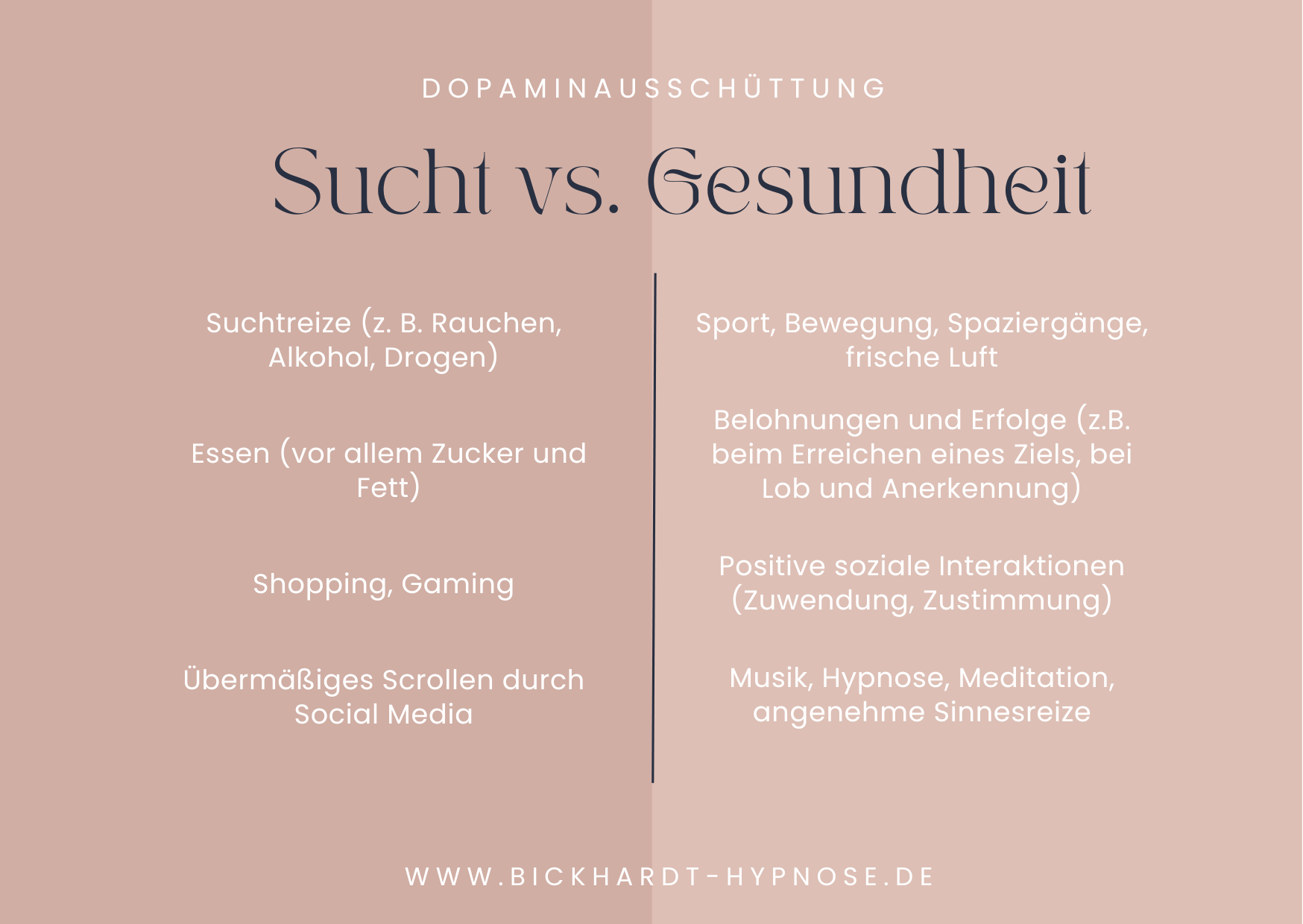 Nikotin erhöht schnell die Dopaminfreisetzung, was den Drang verstärkt und positives Gefühl vermittelt 3